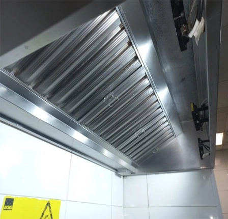Limpieza de campanas industriales después - Modclean
